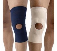 Xekal-352¿Genouillère Orthopédique Ménisque Genouillère Sportive Pour Rouleau Ligaments Croisés Bande De Genou Antidérapante Respirante Avec Trou Rotulien Pour Homme Femme (Bleu,1)