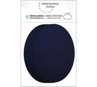 Xekal-6 Genouillères Thermoadhésives Bleu Clair Marine Pour Enfant Coudières Pour Protéger Vos Vêtements Et Réparer Pantalons,Vestes,Pulls,Chemises 10,5x8 Cm Réf.22.Bleu Clair Marine