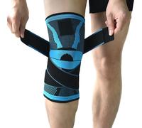 Xekal-Genouillère De Compression-Avec Sangle De Pression Antidérapante Réglable-Protection Pour Course À Pied,Sports,Soulagement Des Douleurs De Rotule Et D'articulations,Guérison D'arthrite Et De Bl
