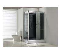 Xellanz Sunshine cabine de douche complète droite 120x90x218 verre 5mm alu 10184