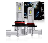 XELORD HB3 9005 LED Ampoules de Phare Automobile,Blanche 6500K 400% Lumineuse,55W 14000LM 12V,1:1 Mini Design Plug n Play,2PCS