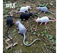 Xeme Drôle Nouveauté Simulation Rats Souris Modèle Enfants Jouets Halloween Tricks Pranks Props Jouet