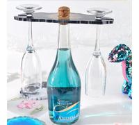Xeme Irrégulier Coaster Coupe Tapis Moule Manuel Miroir Uv Résine Décoration De Table Diy Pendentif Cristal Époxy Moules Fabrication De Bijoux Outil