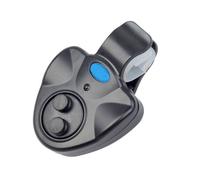 Xeme Mini 6x8x2.3cm Pêche Alarme Sonore-Lumière Dispositif Alerte Cloche Canne À Pêche Clip-On E