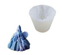 Xeme Silicone Moule Résine Époxy Simple Iceberg Neige Montagne Volcan Silicone Mousse Gâteau Moule Diy Artisanat Fabrication De Bijoux