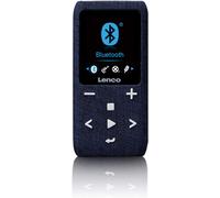 Xemio-861 Lecteur Mp3 Bluetooth Avec Carte Micro Sd 8 Go Bluetooth Radio Fm Fonction Mémo Vocale Écran Tft 1,8"" Capacité De Stockage Jusqu'À 64 Go Bleu