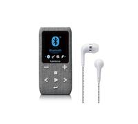 Lenco Lecteur CD portable Xemio-861GY Bluetooth Carte micro SD 8 Go Radio FM Gris