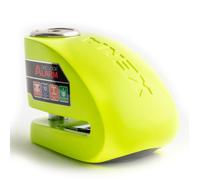 XENA - Antivol Moto Bloque Disque Alarm 120 dB XX10 Acier 10mm - Classe SRA - Jaune Fluoabc100010843400000