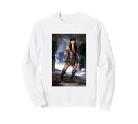 Xena Warrior Princess Lucy Lawless par Michael Grecco Sweatshirt