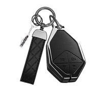 XENDRO Boîte à clés de voiture compatible avec Deepal S7 S07 SL03 G318 Unit | Coque de e voiture compatible avec Changan Deepal Unik S09 CS75 PLUS S05 L07 CS35 PLUS Nouvelle énergie Porte-clés Noir
