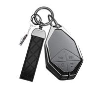 XENDRO Boîte à clés de voiture compatible avec Deepal S7 S07 SL03 G318 Unit | Coque de e voiture compatible avec Changan DEEPAL UNIK S09 CS75 PLUS S05 L07 CS35 PLUS New Energy Porte-clés Gris