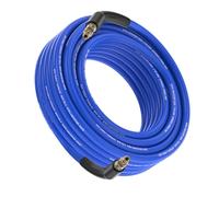 XENDY WASHER Tuyau de rechange pour nettoyeur haute pression - 15 m - Pour Kärcher K Serie - Compatible avec K2, K3, K4, K5, K7, avec raccord à clic - Diamètre du tuyau : 11,2 mm - Bleu