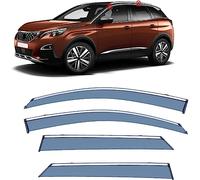 XENITE 4 Pièces Deflecteurs d'air Déflecteurs de Vent pour Peugeot 3008 LI MK2-P84 2017-2021 2022 2023+, Deflecteur Vitre Voiture Fenêtre Latérale Pare-Pluie Accessoire
