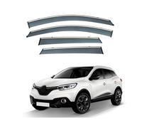 XENITE 4 Pièces Deflecteurs d'air Déflecteurs de Vent pour Renault Kadjar MK1 2016-2020 2021 2022 2023, Deflecteur Vitre Voiture Fenêtre Latérale Pare-Pluie Accessoire