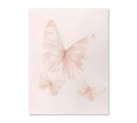 XENITE Impression sur Toile Peinture Affiche Vintage avec Papillon Rose, Fleur, Cygne Blanc, Magnifique Impression sur Toile, Tendance, pour Chambre De Fille, Décoration D'intérieur(Ré,50x70cm)