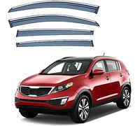 XENITE Lot de 4 Deflecteur Voiture pour Kia Sportage 2011-2015, Deflecteur D Air, Déflecteurs pour Auto, Accessoires Auto