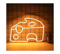 XENITE Néon Enseignes lumineuses Decor Enseigne Au Néon Pour Gâteau Au Fromage, Lumière Pour Décoration Murale De Cuisine, Pour Magasin De Desserts, Restaurant, 28.9cmx40cm