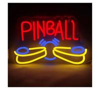 XENITE Néon Enseignes lumineuses Decor Panneaux Néon Flipper Lumières Décoration Murale Pour Salle De Jeux Man Cave Bar Pub Pour La Décoration De La Maison 42cmx23cm