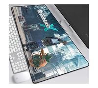 Xenoblade Chronicles Tapis de Souris Gaming XXL, 900x400mm, Anime Mouse Pad - Surface spéciale améliore la Vitesse et la précision, 3mm Base en Caoutchouc Antidérapant Surface-pour Ordinateur et PC, C