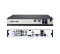 Xenocam 4CH 5M-N/1080N Full Haute Définition Hybride pour AHD/TVI/CVI/Analogique/IP DVR H.265 CCTV Enregistreur vidéo P2P Surveillance de téléphone à distance pour système de surveillance de sécurité