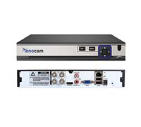 Xenocam 4CH 5M-N/1080N Full Haute Définition Hybride pour AHD/TVI/CVI/Analogique/Onvif IP DVR H.265 CCTV Enregistreur vidéo P2P Surveillance à distance pour système de surveillance de sécurité à