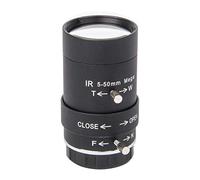 Xenocam Objectif de caméra de sécurité CCTV 5-50 mm mégapixel manuel à zoom manuel CMOS/CCD 1/3" Objectif CCTV IR CS Mount Caméra de sécurité CCTV (sans filtre IR)