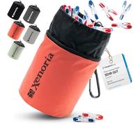 Xenoria Sac pour pinces à linge de qualité supérieure - Peut contenir jusqu'à 250 pinces - Avec crochet de suspension - En tissu Oxford 600D robuste et résistant aux intempéries - Intérieur et