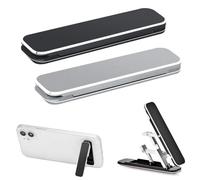 XENQITO 2 Pcs Support De TéLéPhone Portable Premium, Support Telephone Table, TéLéPhone Pliable Compatible Avec Iphone, Ipad, Samsung Etc,Pour Table, Bureau,Appui Confortable Pour TéLéPhone,Tablette