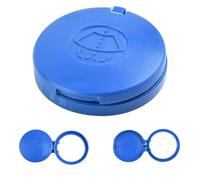 XENQITO 2 Pièces Bouchon Bocal Réservoir Lave Glace, Bouchon De Bouteille De Lave, Bouchon de Reservoir Lave Glace, pour Réservoir Pour 206 207 306 Citroën C4 DS5 (Bleu)