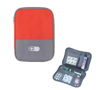 XENQITO Trousse de Premier Secours, Mini Boîte Médical, Étanche Sac de Médecine Portable