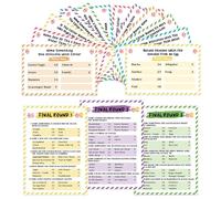 Xenseou Jeu de querelles familiales de Pâques, jeux amusants de fête de Pâques, jeu de questionnaires de Pâques, quiz de querelles familiales, jeux de vacances pour groupes FHJ-SC03