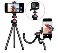 Xenvo SquidGrip Trépied Flexible pour téléphone Portable - Support pour Smartphone et caméra d'action - Trépied Compatible avec iPhone, GoPro, Android, Samsung, Google Pixel et Tous Les téléphones