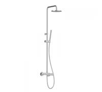 Xenz Duero ensemble de douche de tête 81cm thermostatique avec ensemble de douchette chromé Haute brillance DU5476-51