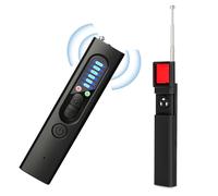 XEOOCE Détecteur de Caméra Cachée 4 en 1 - Détecteur de Micro Espion, GPS Tracker, Détecteur RF sans Fil, 5 Niveaux de Sensibilité, Alarme de Sécurité pour Maison, Bureau, Hôtel