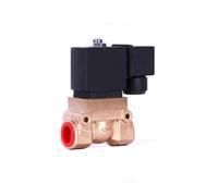 XEOWHUPG Électrovanne Haute Pression 1/2 Pouce, 50 Bars, Laiton, normalement fermée, 220 V CA, 24 V CC, 12 V CC, 1 pièce(12vdc)
