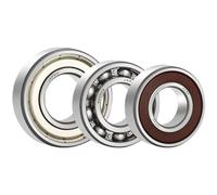 XEOWHUPG Roulement à Billes à Gorge Profonde 6200 6201 6202 6203 6204 6205Z 2RS 10x30x9mm Acier à roulement 10 * 30 * 9mm(10pcs-ddu,6203)
