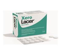 XEROLACER - Bouche sèche, 60 comprimés pour sucer, soulager la sécheresse buccale, rafraîchit la bouche, reminéralise l'émail, renforce les gencives, rééquilibre la flore bactérienne