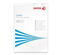 Xerox 003R97400 étiquettes 210 x 297 mm-boîte de 100 feuilles a4 = 100 étiquettes à coins arrondis blanc