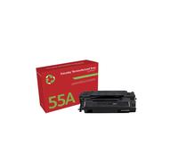 Xerox 106R01621 : Toner remanufacturé noir compatible HP 55A (CE255A), rendement standard 6000 pages pour HP LaserJet P3015. Certifié RoHS, REACH SVHC, CE.