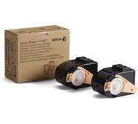 Toner Xerox Phaser 7100 - Pack de 2 - haute capacité - cyan - original - cartouche de toner - pour Phaser 7100/NM, 7100DN, 7100N, 7100V_DN, 7100V_NC