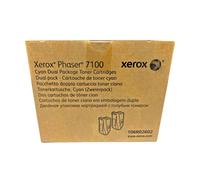 Xerox Cartouche de toner Phaser 7100 Cyan haute capacité Original Pack de 2 106R02602