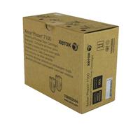 Xerox Cartouche de toner Phaser 7100 (106R02604) Jaune - Pack de 2 Haute capacité Original