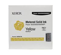 Xerox Encre Solide d'origine Jaune (6 Stickers) Uniquement pour Versions Pageback de 8550/8560/8560MFP.