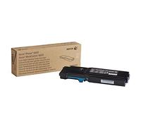 Xerox Originales Phaser 6600 / Workcentre 6605 Cyan Haute Capacité Cartouche de Toner (6,000 Pages) - 106R02229