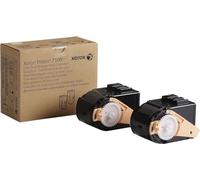 XEROX Pack 2 Cartouches toner Laser Cyan 9000 P Phaser 7100