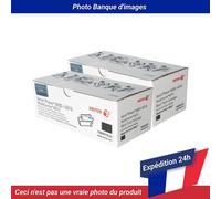 Xerox Phaser 6000/6010 Toner Cart Black Dmo Pack Of 2