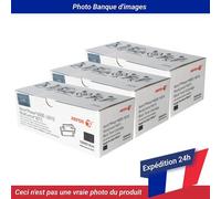 Xerox Phaser 6000/6010 Toner Cart Black Dmo Pack Of 3