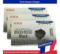 Xerox Phaser 8500 8550 Solid Ink Black Pack Of 3