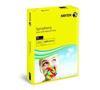 Xerox Symphony intense - Papier de couleur Jaune soleil 80 g/m² A4 - Ramette de 500 feuilles