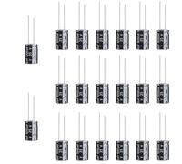 Xerteam Elkos Lot de 20 condensateurs électrolytiques en aluminium 1000 uF 35 V 1000 µF 35 V pour différentes applications électroniques appareils ménagers et blocs d'alimentation à découpage